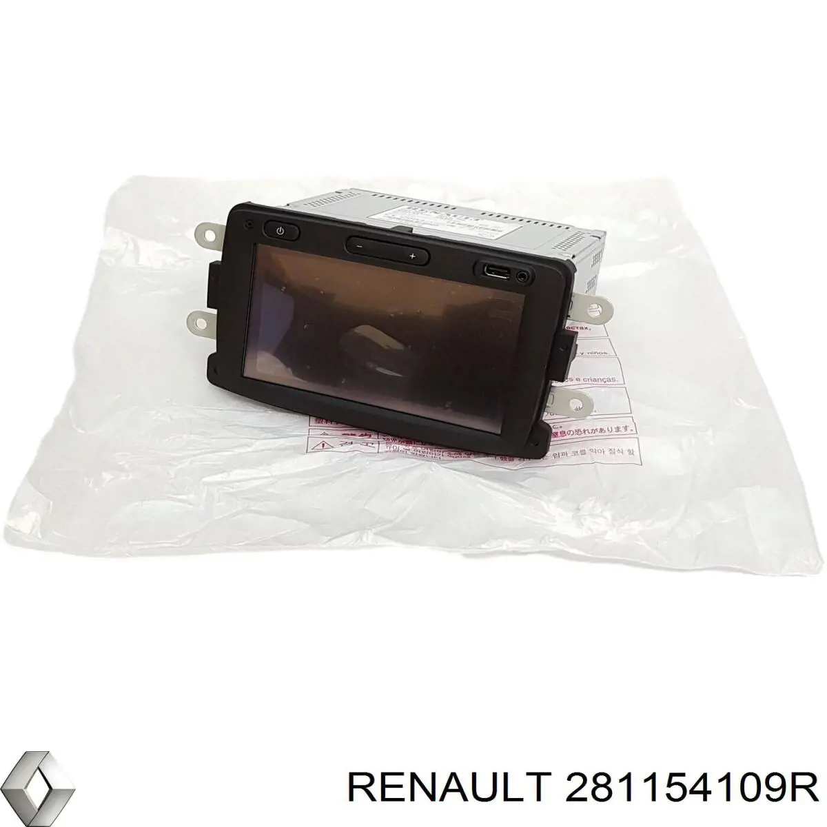 Магнітола 281154109R Renault (RVI)