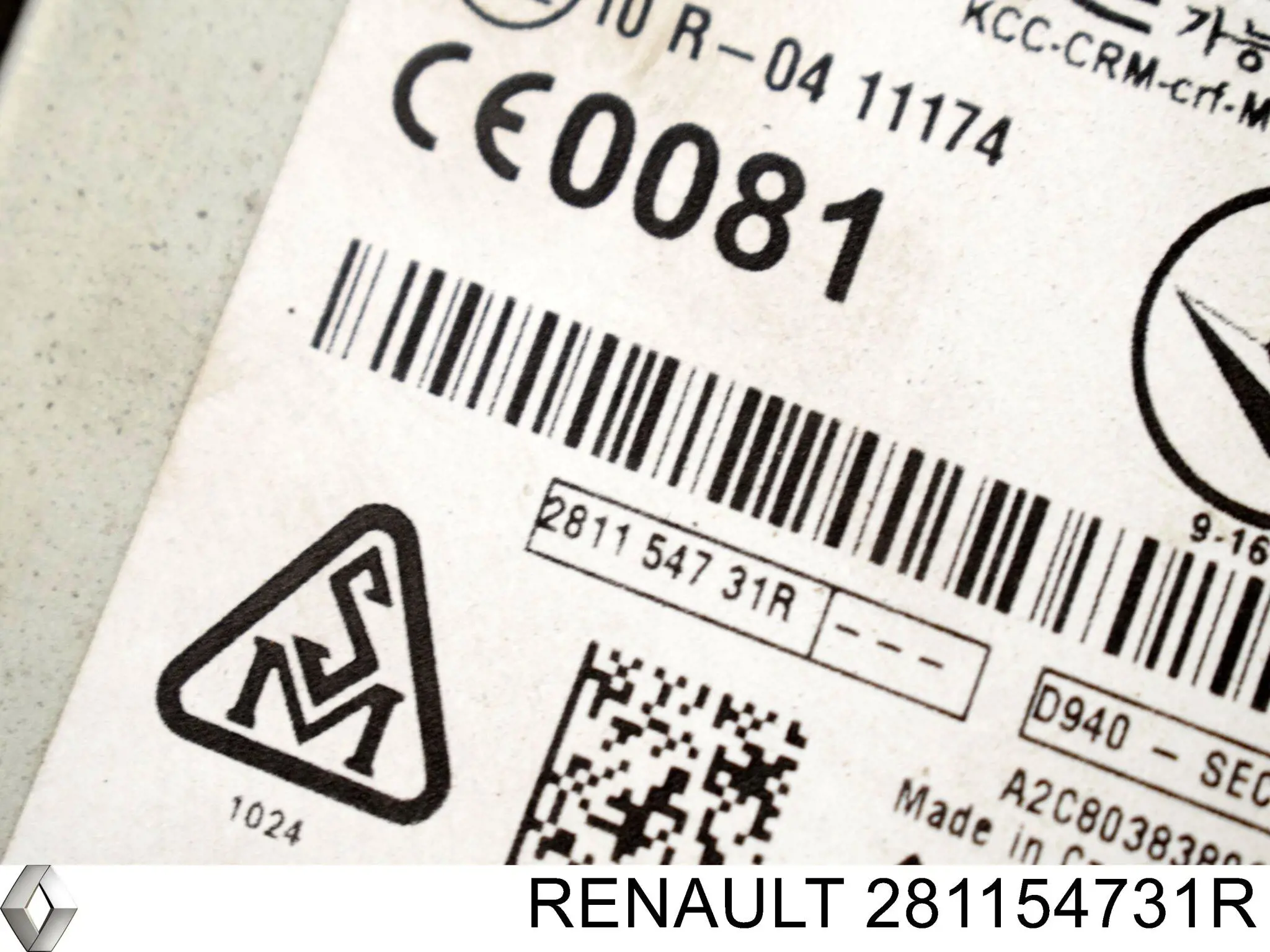 Магнітола (радіо AM/FM) Renault (RVI) 281154731R ціна, від 60.81 USD
