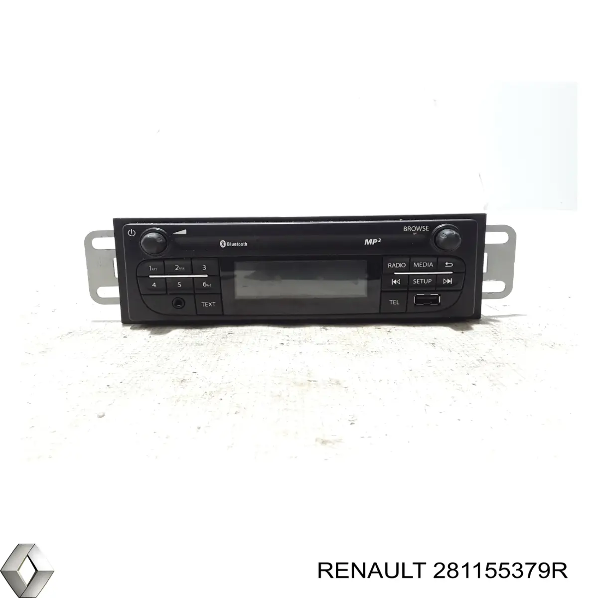 Магнітола (радіо AM/FM) Renault (RVI) 281155379R ціна, від 180.10 USD