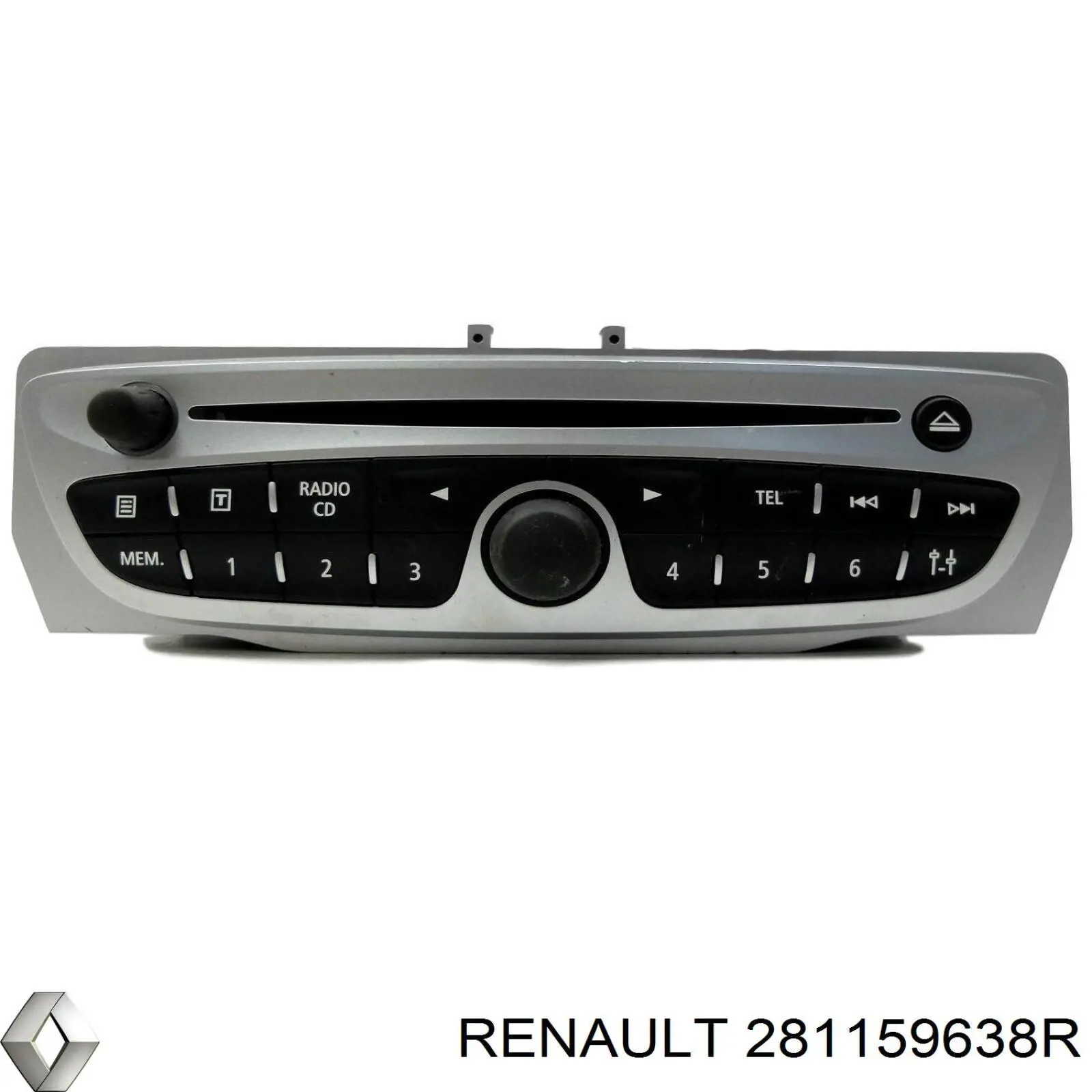 Магнітола (радіо AM/FM) Renault (RVI) 281159638R ціна, від 36.30 USD