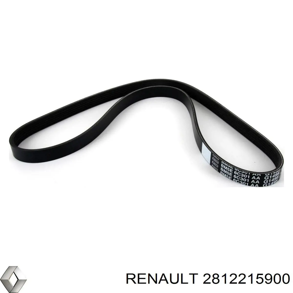 Клиновий ремінь Renault (RVI) 2812215900 ціна, від 12.97 USD