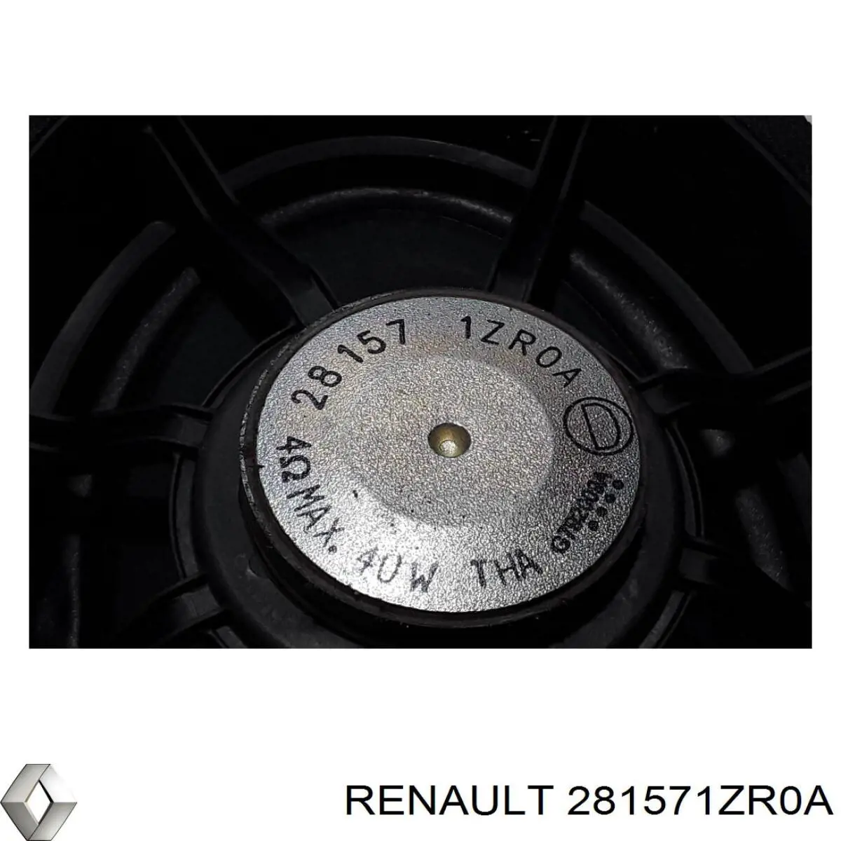 Динамік "торпедо" Renault (RVI) 281571ZR0A ціна, від 7.60 USD