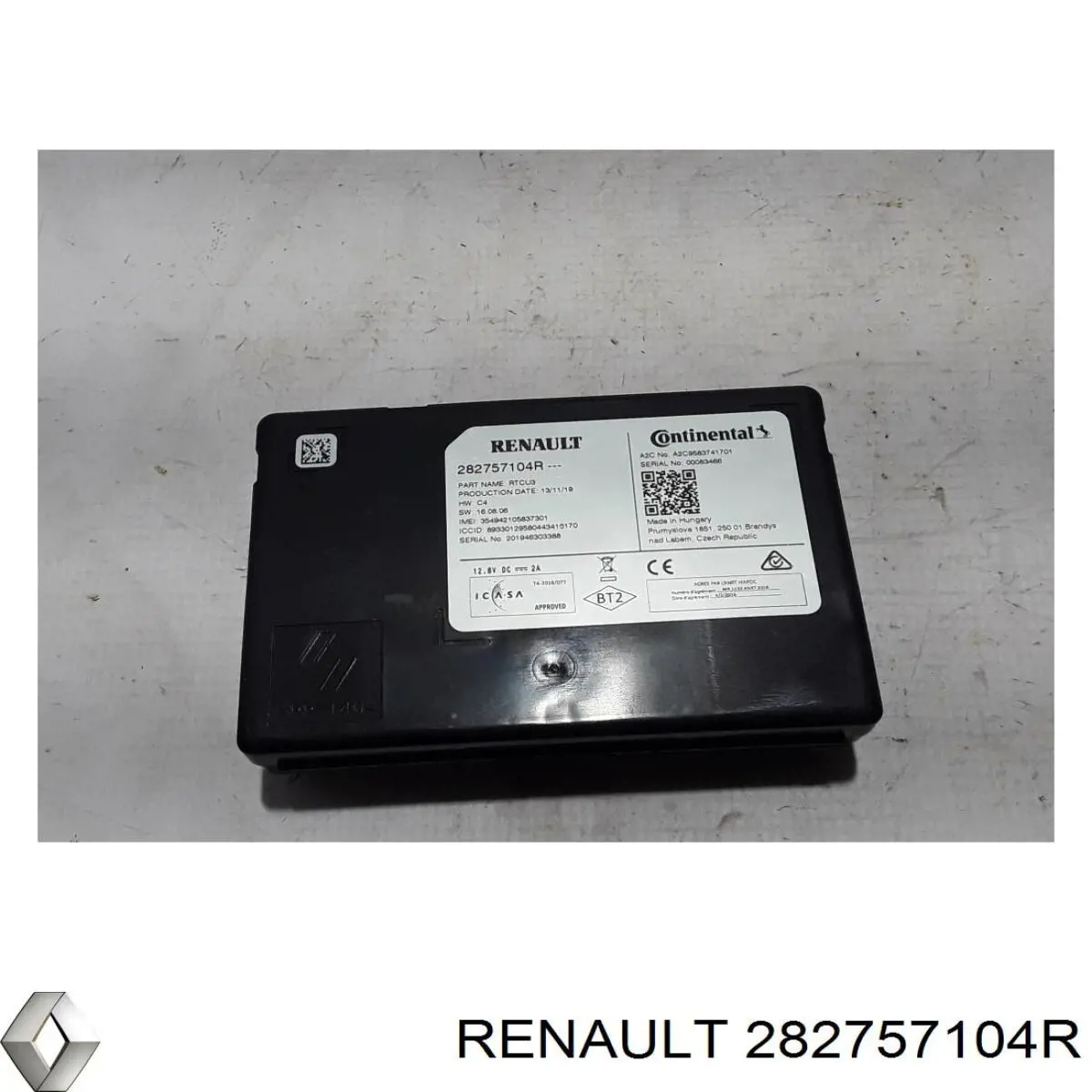 Купити 282757104R Renault (RVI) Блок керування навігацією
