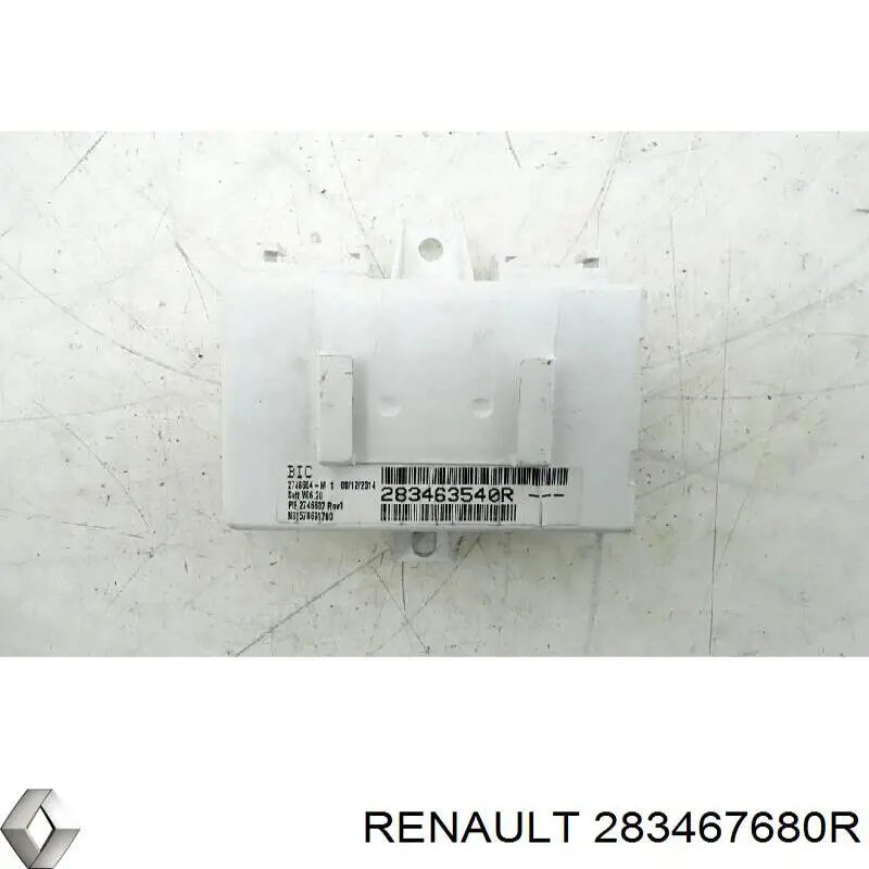 283467937R Renault (RVI) блок керування мультимедійний