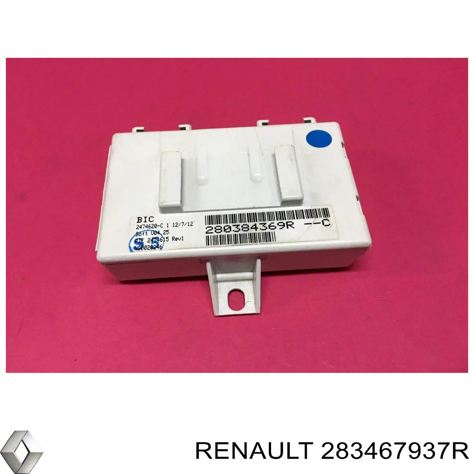 283467937R Renault (RVI) Блок керування мультимедійний