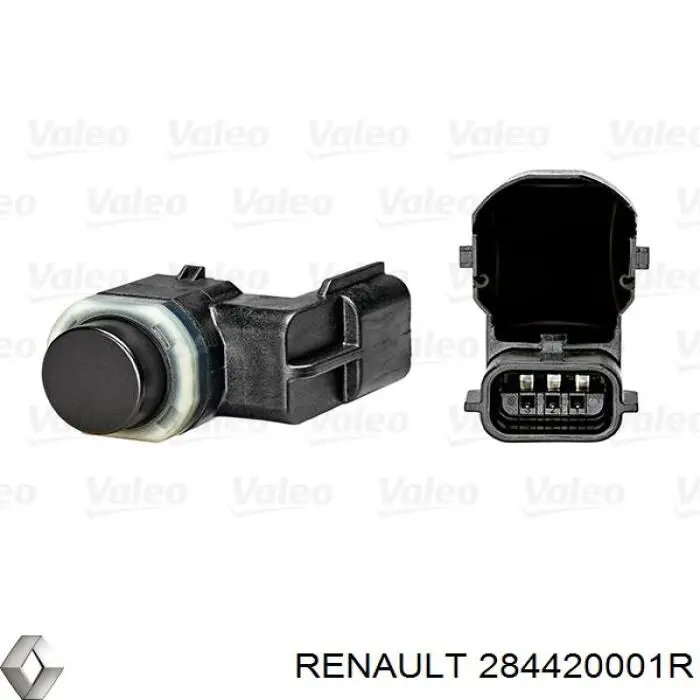284420001R Renault (RVI) датчик сигналізації паркування (парктронік, задній бічній)