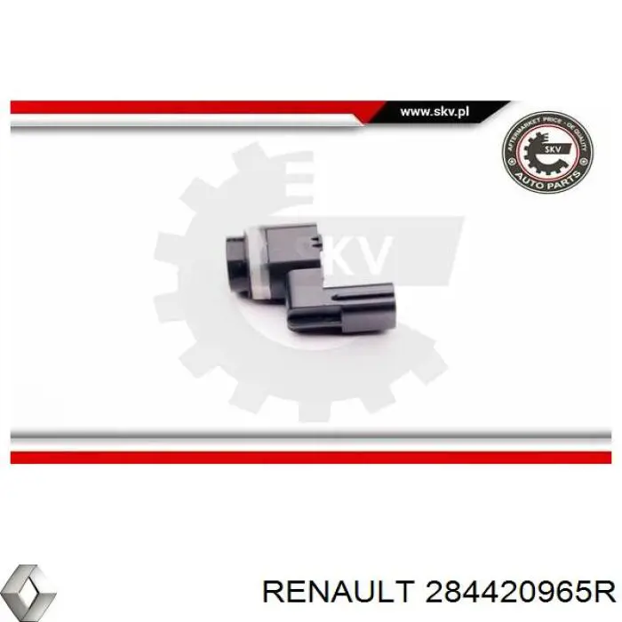Купити 284420965R Renault (RVI) Датчик сигналізації паркування (парктронік), задній бічній