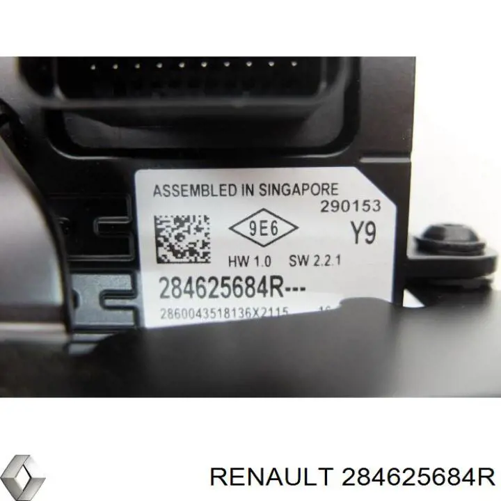 Камера системи забезпечення видимості Renault (RVI) 284625684R ціна, від 191.65 USD