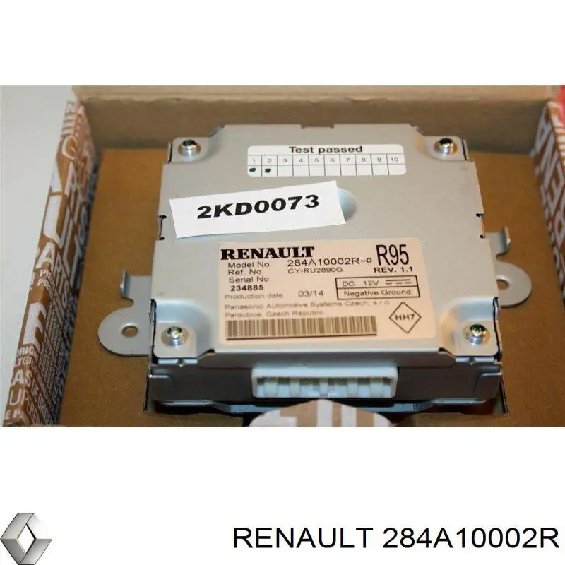 Модуль керування камерою Renault (RVI) 284A10002R ціна, від 63.42 USD