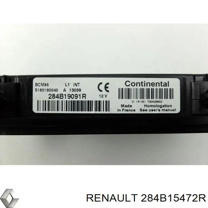Комп'ютер бортовий Renault (RVI) 284B15472R
