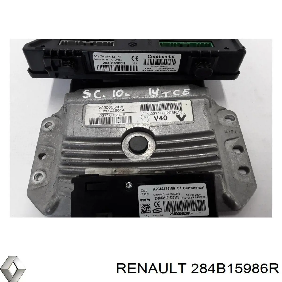 Купити 284B15986R Renault (RVI) Блок комфорту