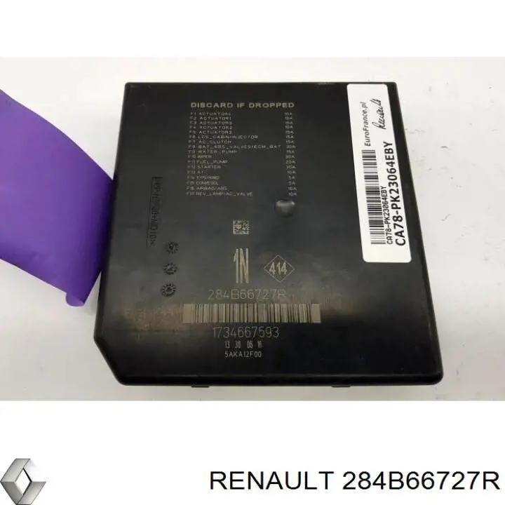 284B66727R Renault (RVI) Реле запобіжників