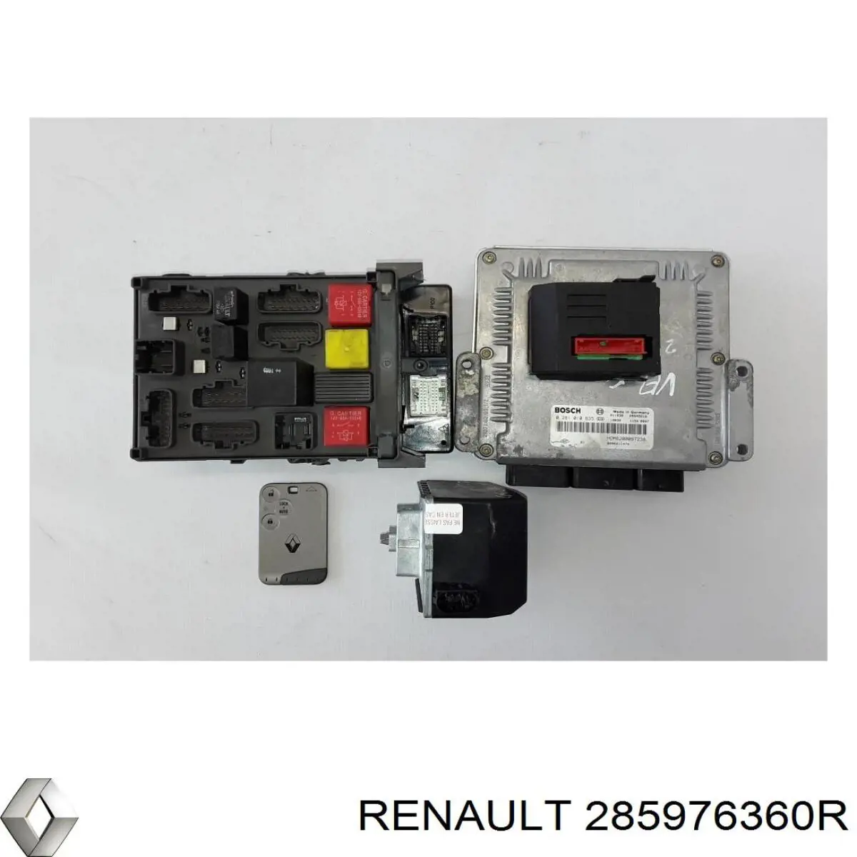 Ключ замка запалювання Renault Vel Satis (BJ0) (Рено Вел сатіс)