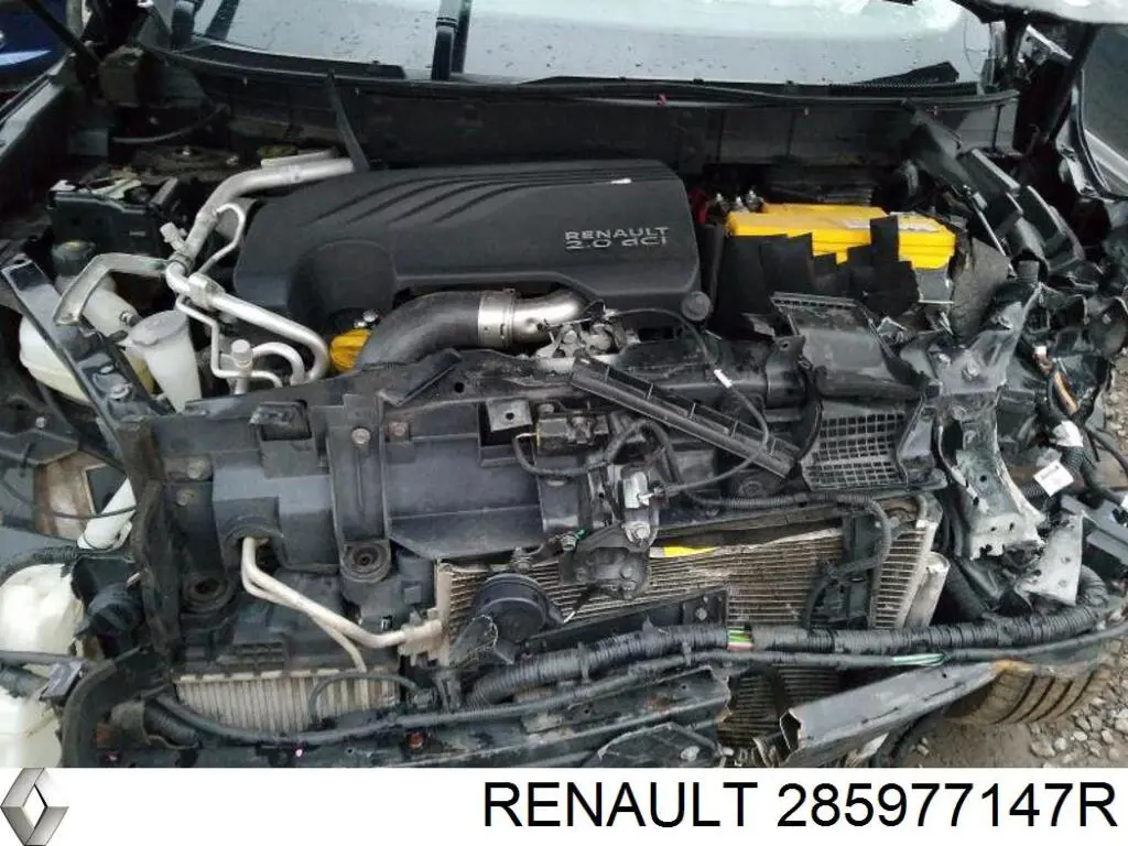 Ключ замка запалювання Renault Megane 4 (LV) (Рено Меган)