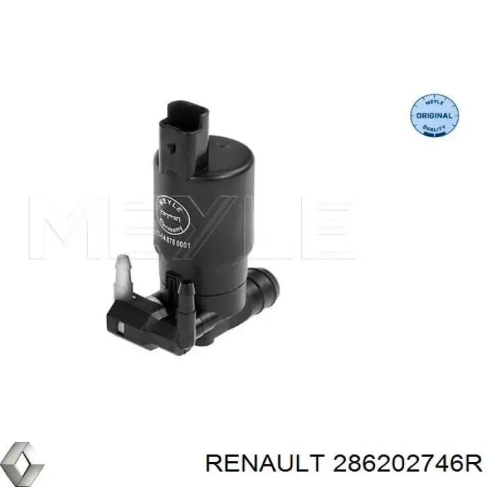 Двигун омивача скла передній/задній Renault (RVI) 286202746R ціна, від 3.64 USD
