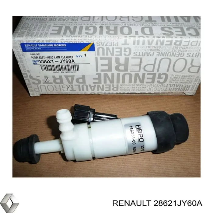 28621JY60A Renault (RVI) насос-двигун омивача фар