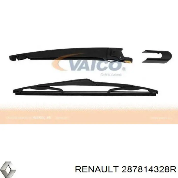 Важіль-поводок склоочисника заднього скла 287814328R Renault (RVI)