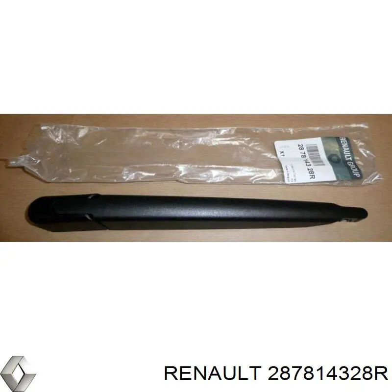 Купити 287814328R Renault (RVI) Важіль-поводок склоочисника заднього скла