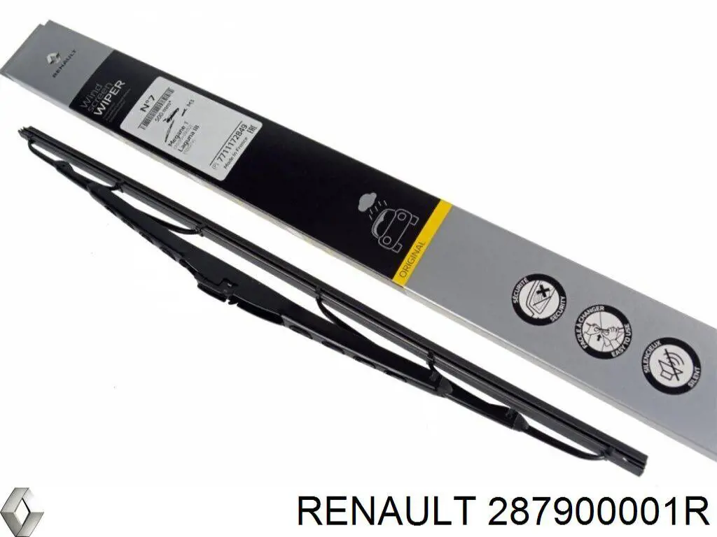 Щітка-двірник лобового скла, водійська 287900001R Renault (RVI)