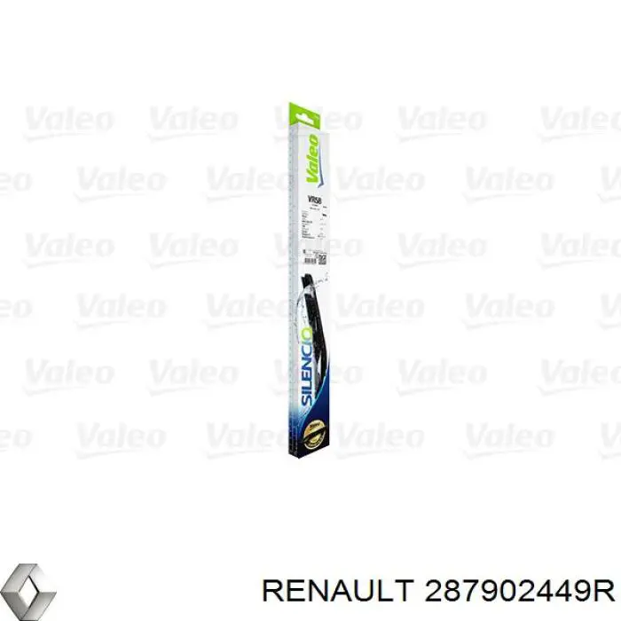 Купити 7711224612 Renault (RVI) Щітка задня