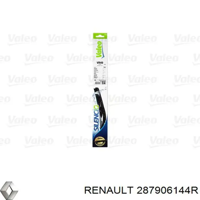 Задня щітка 287906144R Renault (RVI)