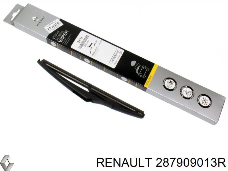 Щітка склоочисника заднього скла Renault (RVI) 287909013R ціна, від 7.78 USD