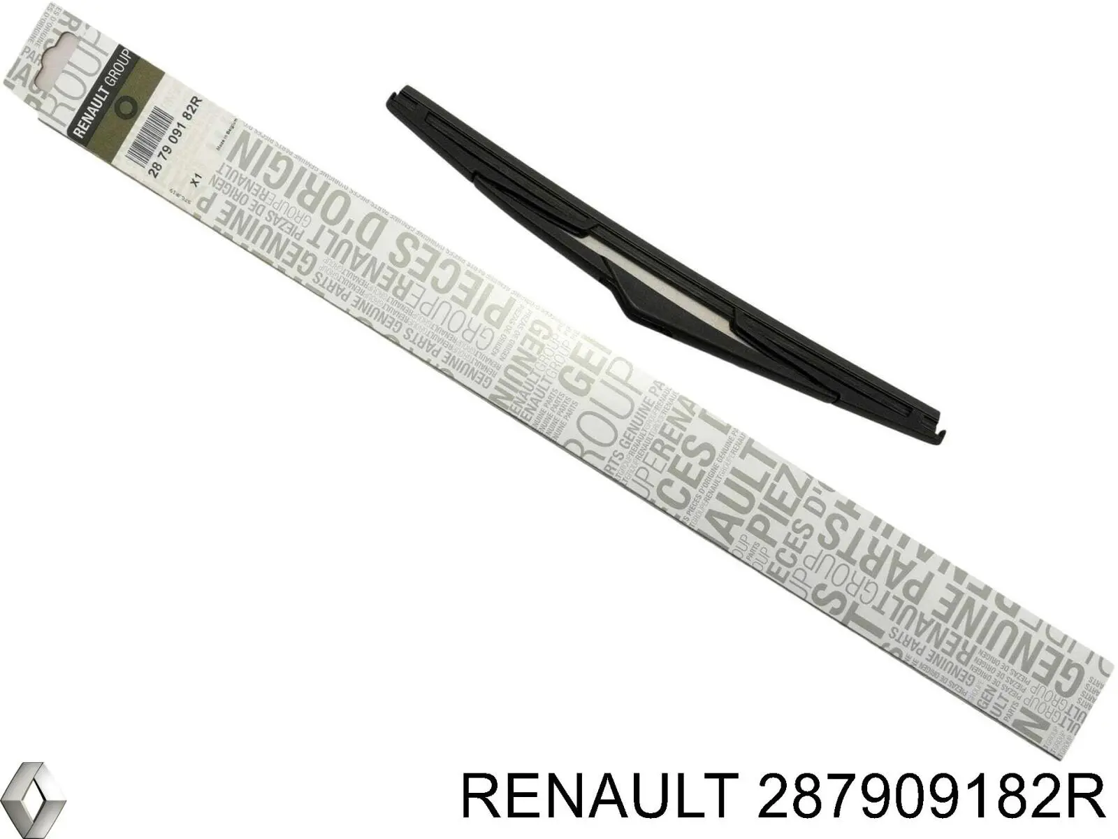 Щітка склоочисника заднього скла Renault (RVI) 287909182R ціна, від 7.25 USD