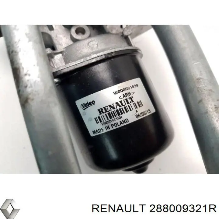 Купити 288009321R Renault (RVI) Мотор трапеції склоочисника
