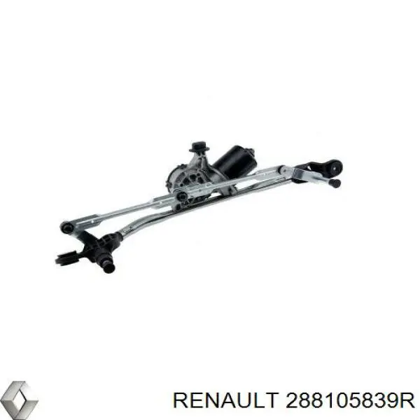 Двигун склоочисника лобового скла (трапеції) 288105839R Renault (RVI)