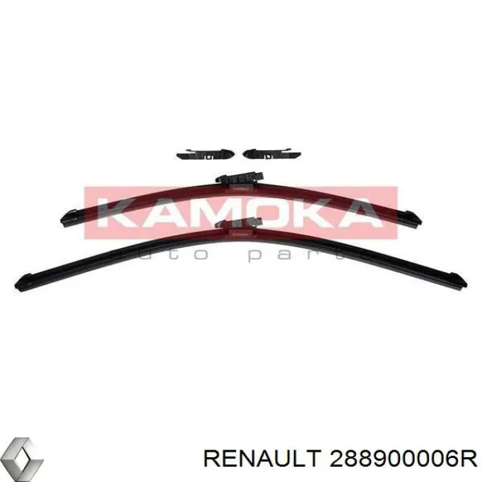 Щітка-двірник лобового скла, комплект з 2-х шт. Renault (RVI) 288900006R ціна, від 23.54 USD