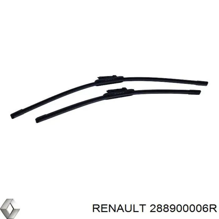 Щітка-двірник лобового скла, комплект з 2-х шт. 288900006R Renault (RVI)