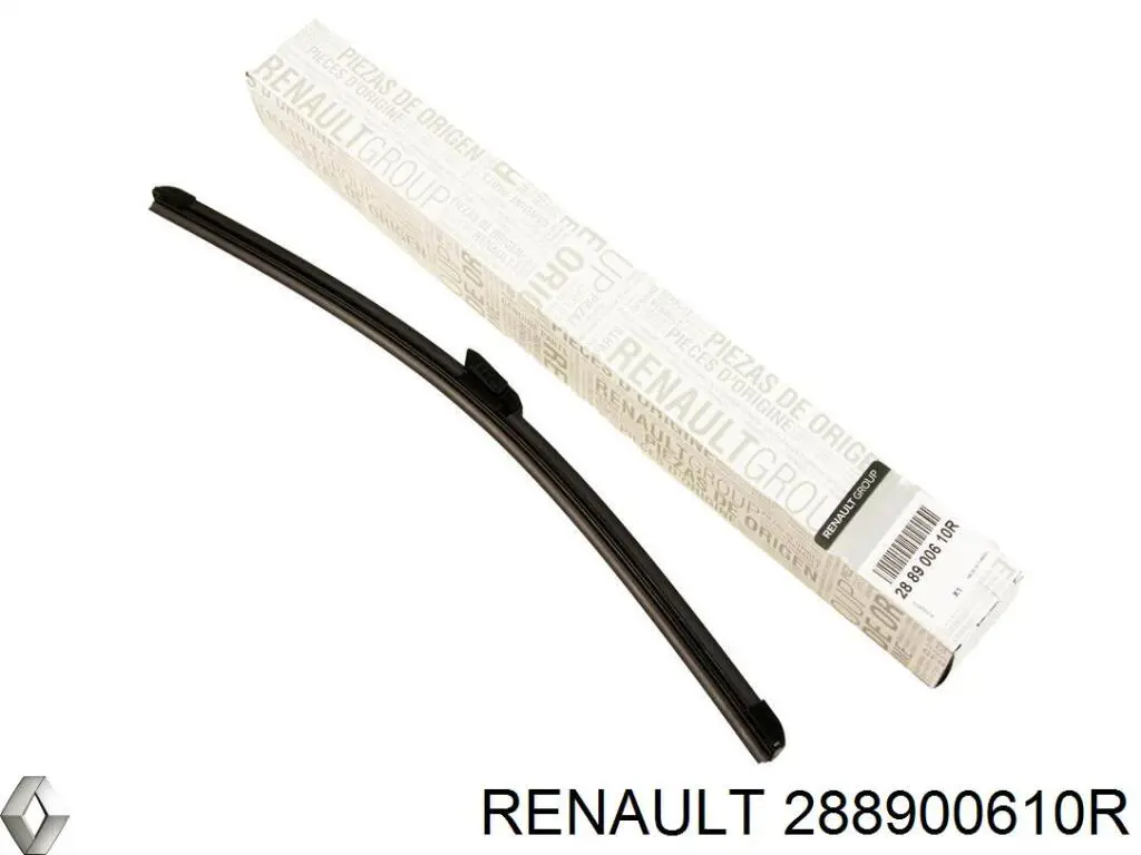 Щітка-двірник лобового скла, пасажирська Renault (RVI) 288900610R ціна, від 17.43 USD