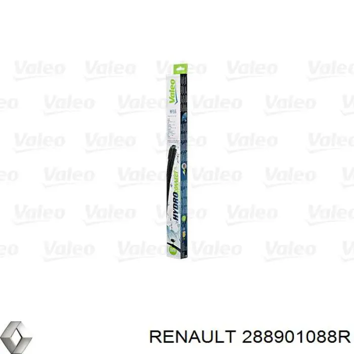 Щітка-двірник лобового скла, водійська Renault (RVI) 288901088R ціна, від 12.02 USD