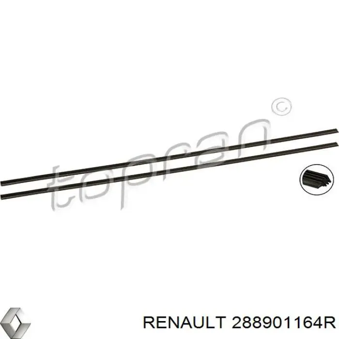 Купити 288901164R Renault (RVI) Безконтактні двірники