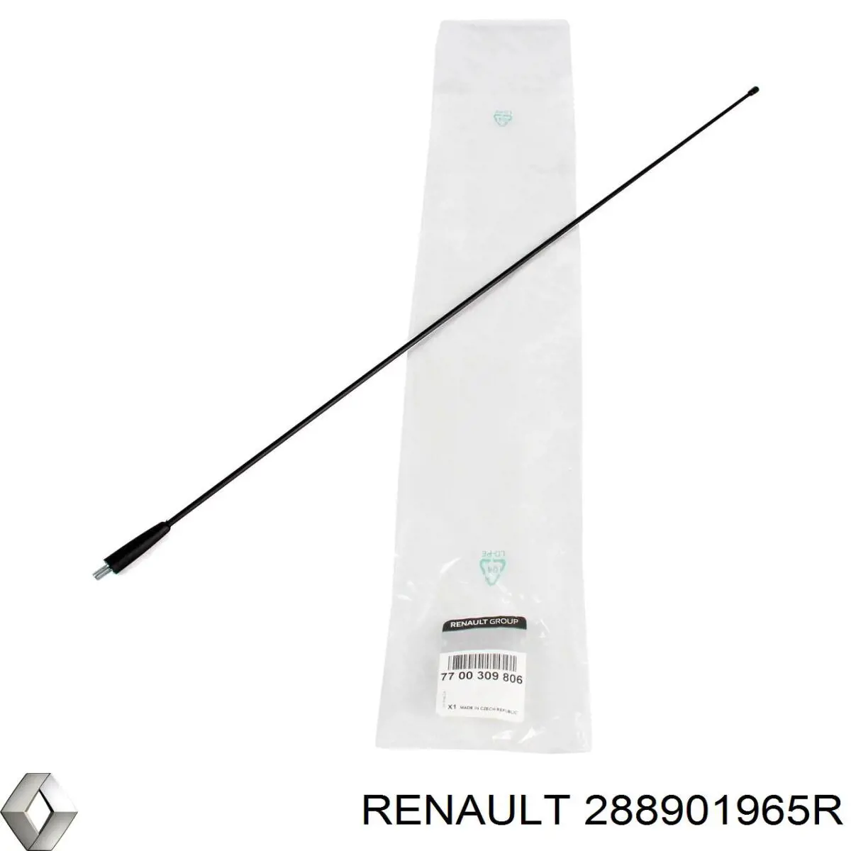 Щітки склоочисника 288901965R Renault (RVI)