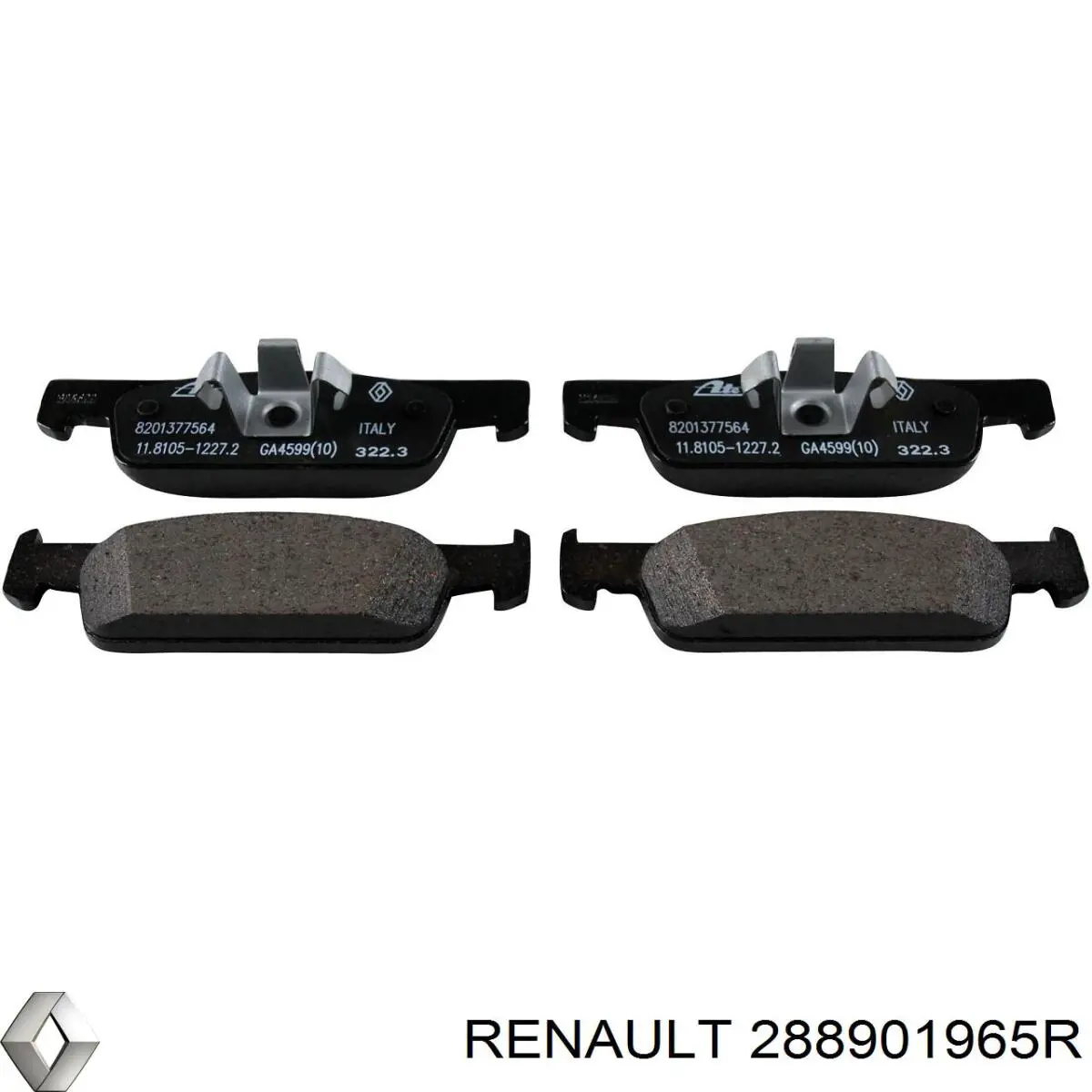 Купити 288901965R Renault (RVI) Безконтактні двірники