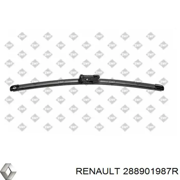 Щітка склоочисника лобового скла, пасажирська Renault (RVI) 288901987R ціна, від 5.86 USD