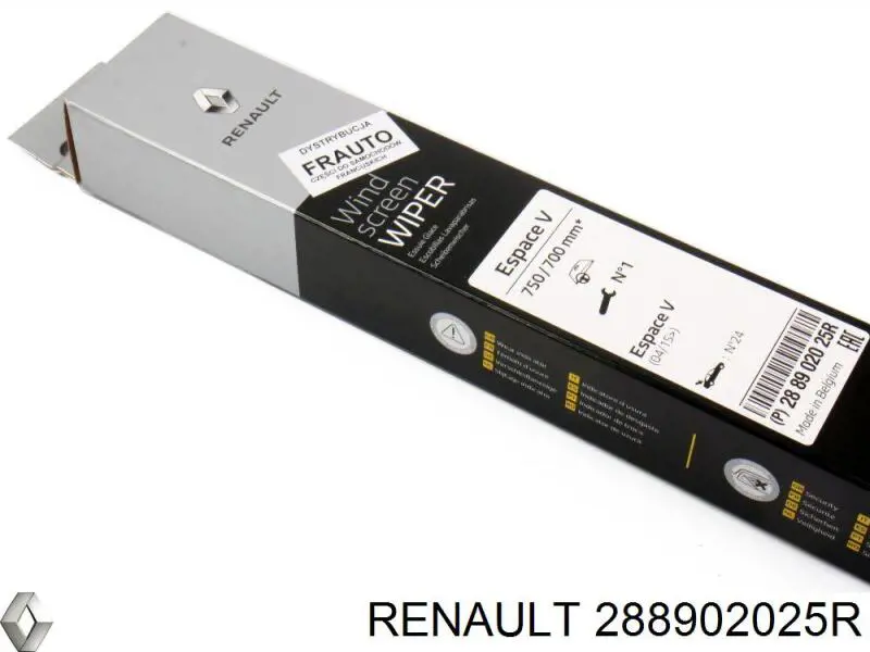 288902025R Renault (RVI) щітка-двірник лобового скла, водійська