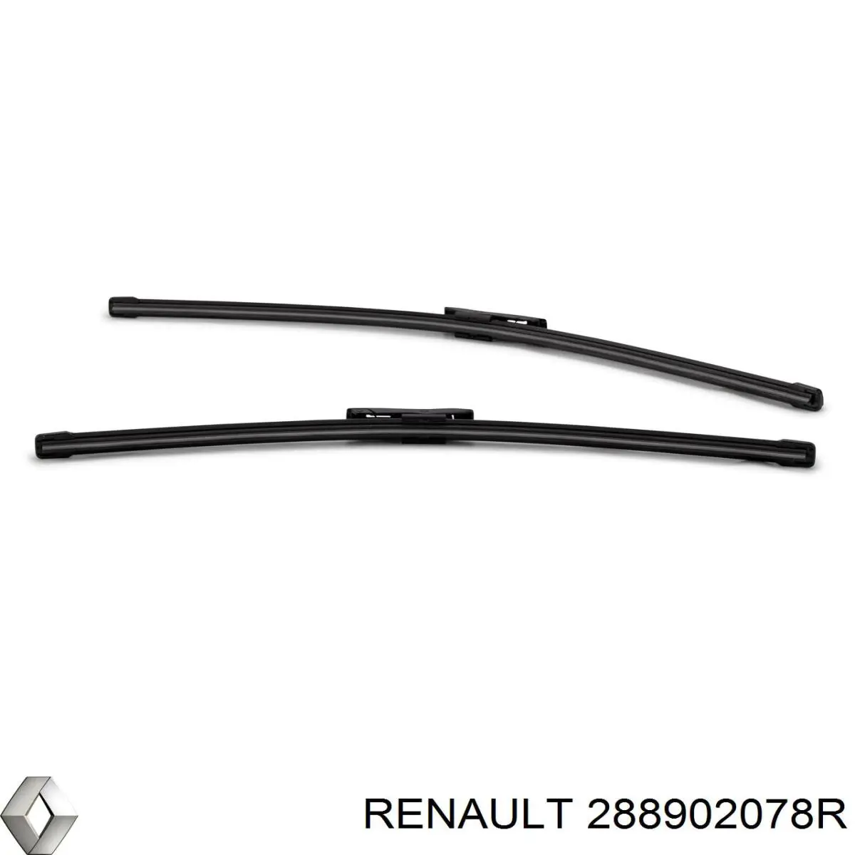 Щітка-двірник лобового скла, комплект з 2-х шт. Renault (RVI) 288902078R ціна, від 23.19 USD