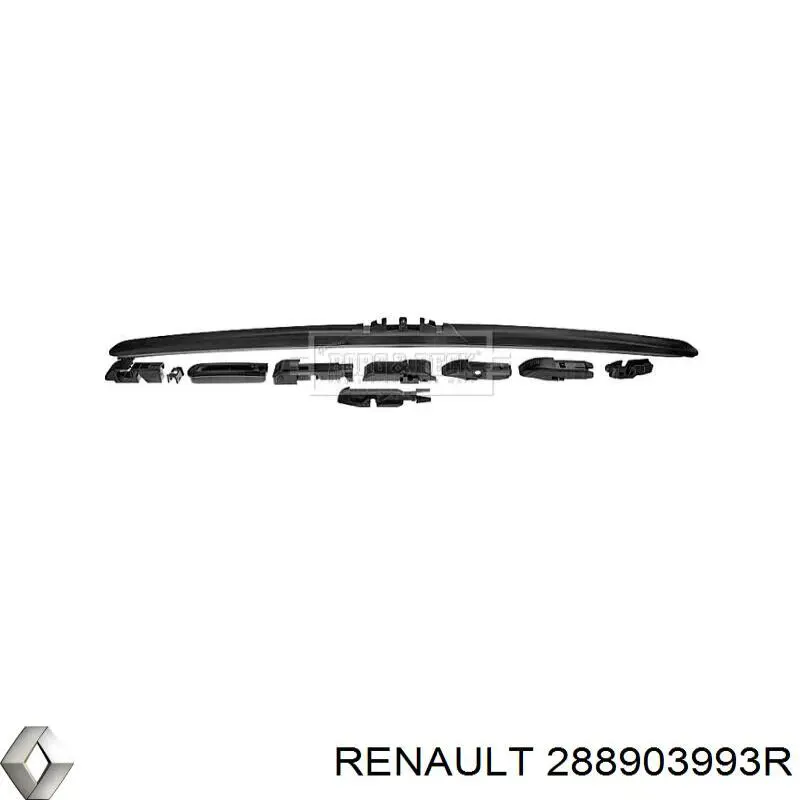 Щітка-двірник лобового скла, водійська Renault (RVI) 288903993R ціна, від 10.24 USD