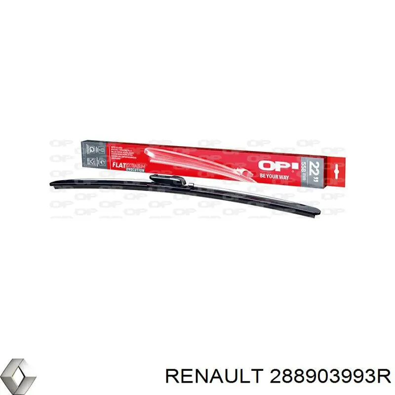 Купити 288903993R Renault (RVI) Щітка-двірник лобового скла, водійська