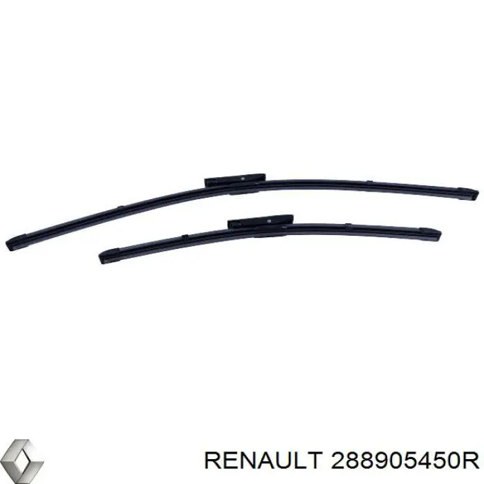 Щітка-двірник лобового скла, комплект з 2-х шт. Renault (RVI) 288905450R ціна, від 21.49 USD