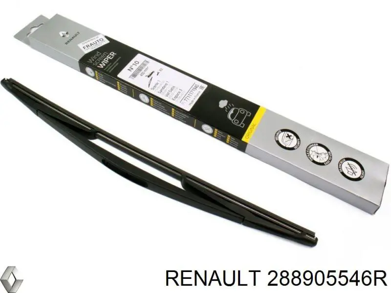 Щітки склоочисника 288905546R Renault (RVI)