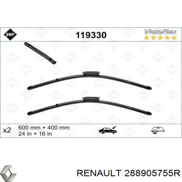 288905755R Renault (RVI) 