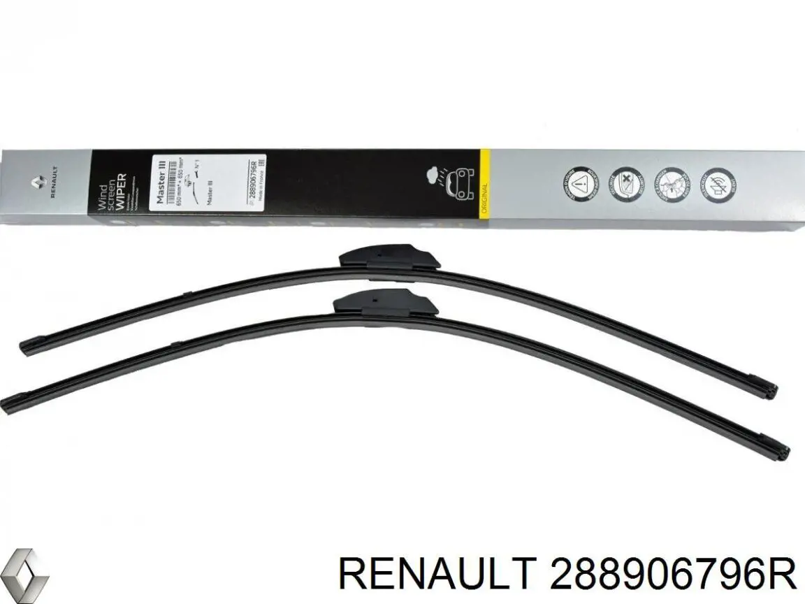 Купити 288906796R Renault (RVI) Щітка-двірник лобового скла, водійська