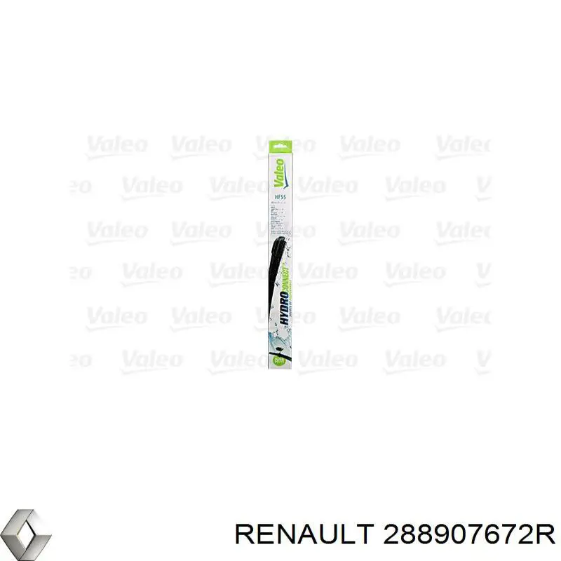Щітка склоочисника лобового скла, водійська Renault (RVI) 288907672R