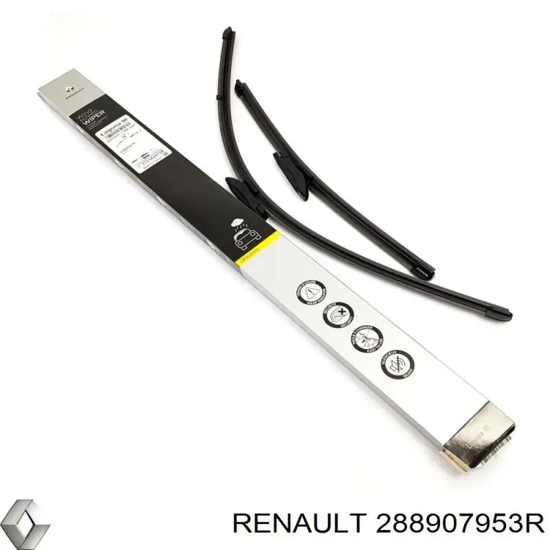 Щітка-двірник лобового скла, пасажирська Renault (RVI) 288907815R ціна, від 8.80 USD