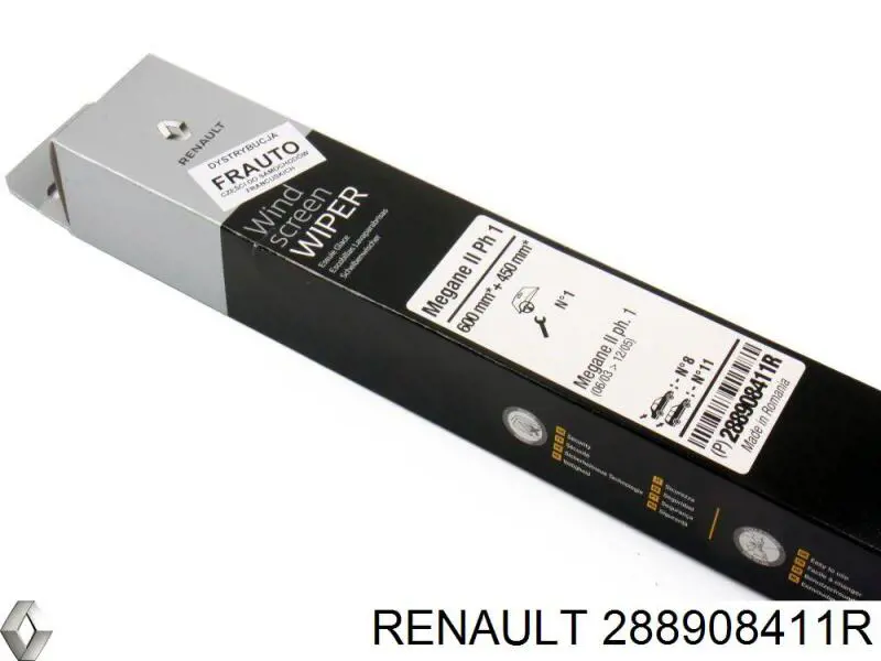 Купити 288908411R Renault (RVI) Безконтактні двірники