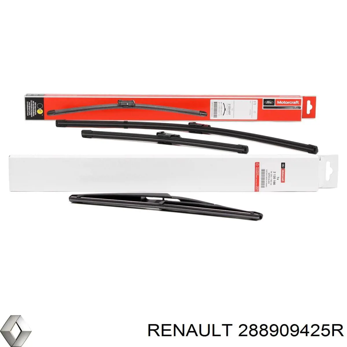 Купити 288909425R Renault (RVI) Щітка-двірник лобового скла, водійська