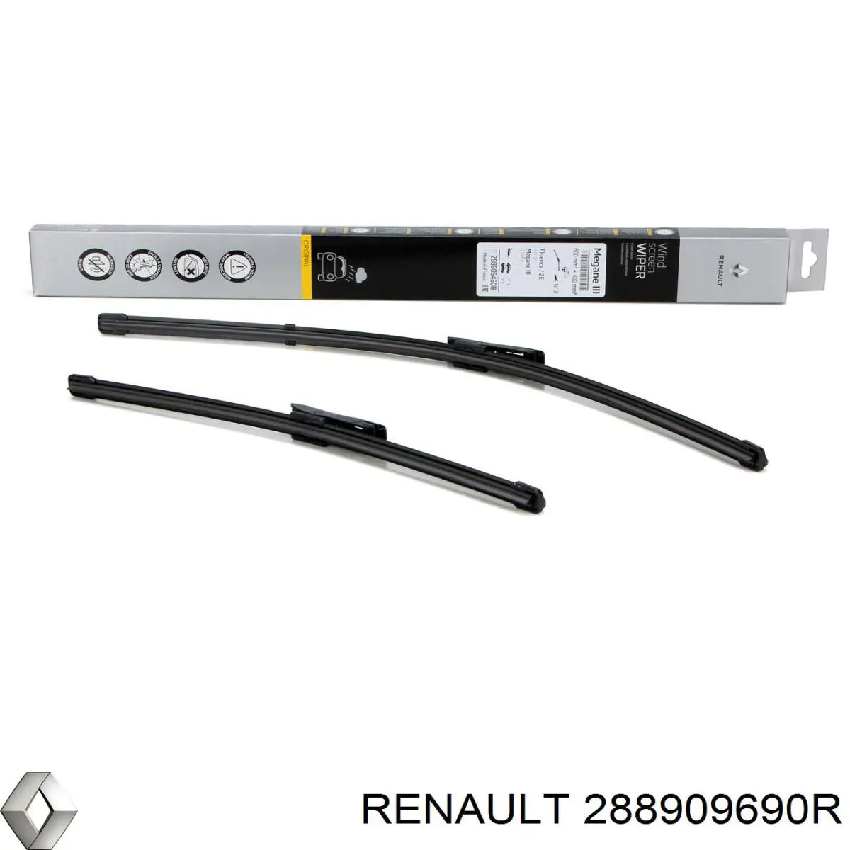 Купити 288909690R Renault (RVI) Щітка-двірник лобового скла, пасажирська